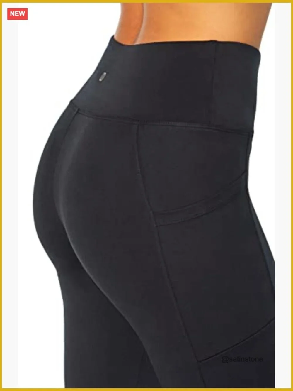 High Rise Bootcut Yoga Pant with Pockets - 32" Inseam - Picture 6 of 7